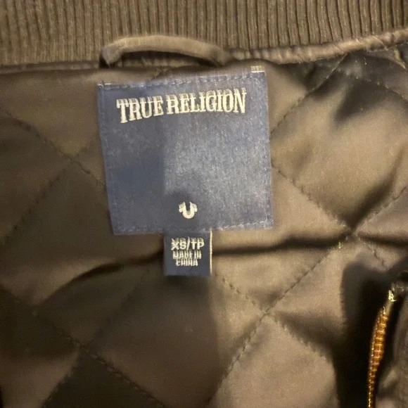True religion jacket with embroidery detail - Picture 3 of 4